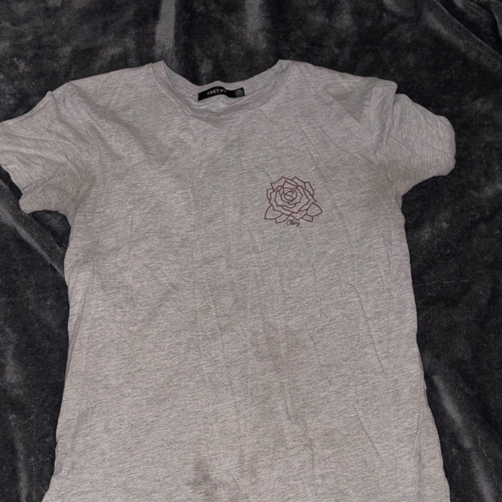 Obey Heather Gray T-Shirt